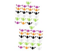 HEMOTON 40 Pièces Doigts Halloween Plastique Jouets Effrayants Décoration Mort pour Fête Couleur Aléatoire