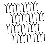HEMOTON 40 pièces Plastic Limb Spreaders Adjustable Fruit Tree Branch Spreaders for Shaping Apple Trees Gardening Tool