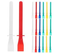 HEMOTON 40 Pièces Spatule à Colle en Plastique pour Cuir | Application Uniforme, Transfert, Format Portable, Surface Favorisant L’adhérence, Rangement Facile