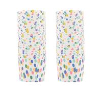 HEMOTON 48 Pièces Caissettes à Cupcakes en Papier, pour Mini Gâteaux et | Nettoyage, Usage Jetable, Look Élégant et Décoratif, pour Traiteurs et Pâtissiers Lors de Mariages