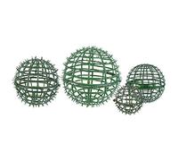 HEMOTON 4Pcs Artificielle Topiaire Boule Cage des Plantes Topiaire Boule Cadre Décoratif Suspendus Balles Support De Plantes Balle Ornements Titulaire pour Cour Porte du Jardin Balcon De