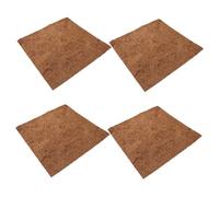 HEMOTON 4pièces Litière pour Poules Fibre De Tapis De Nidification pour Poules Revêtement pour Reptiles Coussin De pour