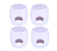 HEMOTON 4pièces Protection De Poignée De Porte Sécurité Pour Garçon Fille Lot De Cache-poignée Verr Sécurité Empêche Garçon Fille Entrer Sortir Sans Surveillance Protège Risques Pincement