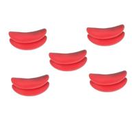 HEMOTON 5 Ensembles Accessoire Bouche Rouge Carnaval pour Farces et Déguisements et Confortable pour Fête Poisson Avril et Performances Cosplay