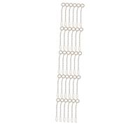HEMOTON 5 Ensembles Pot De Fleurs Suspendu en Corde De Coton Support pour Plantes D'Intérieur Jardinières Suspendues Pots De Fleurs Suspendus De Jardin Panier 6 pièces * 5