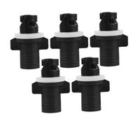 HEMOTON 5 Pièces Adaptateur Pompe Air Paddle Board Étanche Valve à Vis pour Kayak Gonflable Sup Bateaux Accessoire Compact Durable