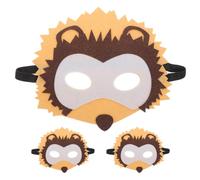 HEMOTON 5 Pièces Masque De Cosplay Hérisson Masque De Costume D'animal D'halloween De Mascarade Fête Demi-Visage D'anime Accessoires Pour Fournitures De Fête De Festival De