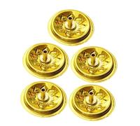 HEMOTON 5 pièces Support Mèche Flottante pour Lampes à Huile de Accessoire pour Temples Facile à Installer et Portable Durable pour Pratiques Spirituelles