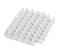HEMOTON 50 Pièces Collier en PVC Forme en U 20mm pour Tuyau, Fixation Sûre | Blanc, Montage Rapide et Résistant à Corrosion, pour Tubage et Flexible, Usage Plomberie