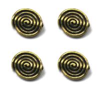 HEMOTON 50 Pièces Pendentif Forme Labyrinthe en Alliage | Finition Soignée, Style Simple et Délicat, Accessoire pour Amis et Amoureux, Création de Bijoux