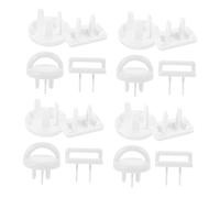 HEMOTON 50pièces Couvercles De Prise De Sécurité Pour Garçon Fille Et Garçon Fille Lot De Protection Les Chocs Électriques Adapté Pour Cuisine Salon Chambre
