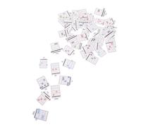 HEMOTON 57 Pièces Partition D'entraînement Aux Accords De Guitare Guitar Aid Chord Trainer Guitar Chord Helper Tableau Des Accords De Guitare for Beginners