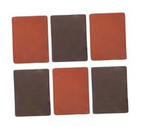 HEMOTON 6 Pièces Turtle Tank Decoration Brick Handmade Clay for Terrarium Landscape and Land Turtle Habitat Natural Terrarium Accessory