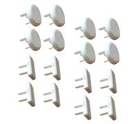 HEMOTON 60pièces Cache-prises Bouchons De Prise Protection Électrique Empêchent Accès Aux Prises Recouvrement Total Installation Facile Sécurité Garçon Fille Tranquillité Esprit