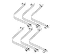 HEMOTON 6pièces Clips v pour Outils De Piscine Fixation Tête Aspirateur Écumeur Râteau Poignée Piscine Remplacement Clips v