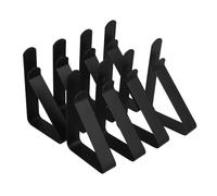 HEMOTON 8 Pièces Clips de Table Acier Inoxydable Pince Antivent pour Nappes Épaisses Accessoire Portable pour Pique Restaurants Mariages et Réceptions Plein Air