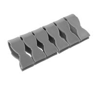 HEMOTON 8 Pièces Pinces à Torchons pour Cuisinière en Plastique, Design Élégant et Moderne, Gain de Place Cuisine et Poignée de Four