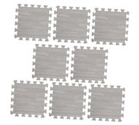 HEMOTON 8 Pièces Tapis Mousse Épais Dalles Emboîtables pour Garçon Fille et Jeux Tapis de Gym et Activités Dérapant et pour Développement des Garçon Fille