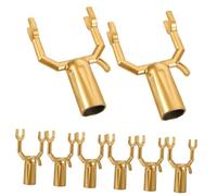 HEMOTON 8pièces Clips de Tuteurage Tuteurs pour Plantes Supports pour Plants de Tomates Outils de Redressement Outils de Jardinage