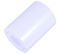 HEMOTON Abat Jour Cylindre Blanc en Plastique pour Lampe de Salon et Chambre, Diffuseur de Lumière Douille E27, Design Simple et Élégant pour Remplacement des Luminaires