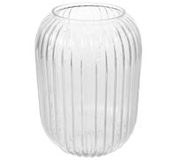 HEMOTON Abat-jour en Verre Côtelé Transparent E27 Suspendre de Lampe