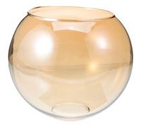 HEMOTON Abat-Jour Globe En Verre De Remplacement Pour Éclairage Abat-Jour Ambre Moderne E27 Sphère Ronde En Verre Couvercle De Protection D'ampoule Pour Lampe Suspendue De Ferme Lustre