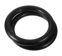 HEMOTON ABS Anneaux de Gymnastique pour Entraînement de Musculation Noirs | Instabilité Contrôlée, Ajustements Rapides en Hauteur, Usage Maison et Rééducation, pour Barres et Racks
