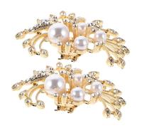 HEMOTON Accessoires de Chaussures pour Femmes avec Clips Amovibles pour Talons Hauts Ornements pour Chaussures de Mariage et Événements Spéciaux