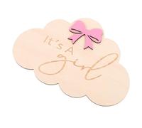 HEMOTON accessoires photo bébé Accessoire de photographie pour bébé Accessoire de photo pour bébé accueillir Bonjour signe d'annonce de naissance de bébé signe de nouveau-né de pépinière