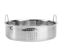HEMOTON Acier Inoxydable Vapeur Pot Rack 23Cm Panier À Vapeur En Métal Steam Pot Insert Food Egg Cooker Cooking Pan Dim Sum Batterie De Cuisine Pour La Viande Boulette