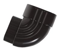 HEMOTON Adaptateur Aluminium pour Gouttière Carrée Raccord de Tuyau Évacuation Robuste Connecteur Étanche pour Canalisation Eau Pluviale et Résistant Corrosion