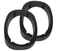 HEMOTON Adaptateur De Haut-Parleur Voiture 6X9 Pouces Anneau D'Espacement Étanche avec Isolation Phonique Et Look Unique pour Usage Extérieur