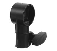 HEMOTON Adaptateur de Hauteur pour Pupitre à Partitions, Joint de Pupitre, Rotation 360°, Portable, Noir, Plastique et Métal, 7x4,5x4cm, pour Musiciens, Performance et Pratique