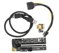 HEMOTON Adaptateur Pci-e vers Extension Pci Express Carte Extension Pci-e pour Minage Riser Pci Express