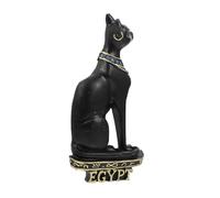 HEMOTON Aimant De Réfrigérateur Figurine Dieu Chat Egypte Figure De Chat Égyptien Aimants Autocollants Statue De Chat Egypte Statue De Chat Égyptien Miniature Meilleur Bureau Résine