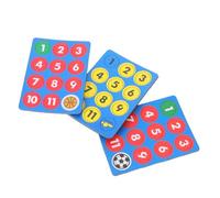 HEMOTON Aimants Tactiques Sportifs pour Tableau Blanc - Lot de 3 Set de Pièces - Aimants Numérotés pour Entraîneurs - Accessoires Magnétiques pour Tableaux D'entraînement de Sport