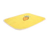 HEMOTON Alèse Imperméable Réutilisable pour Lit, Matelas pour Bébé en Coton Bio, 44x34cm, Jaune, Lavable, Protection L’énurésie, Soins Bébé et Adultes