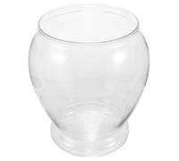 HEMOTON Aquarium Transparent pour Poissons Intérieur Bol Décoratif de Bureau et Durable pour Maison Bureau Mariages et Décorations de Jardin