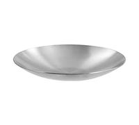 HEMOTON Assiette De Condiments Plat Froid Saucière en Métal Accompagnements De Sushis Plat De Coréen Tasses à Trempette Soja Récipient Enfant Acier Inoxydable 304 Nourriture