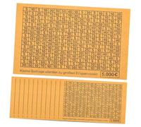 HEMOTON Autocollants Numérotés pour Tirelire 20 Feuilles De Stickers Adhésifs Personnalisation Facile Motivation pour Garçon Et Filles pour Apprendre à Économiser Ludique