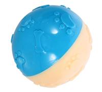 HEMOTON Balle à Mâcher pour Chien Balle Couineuse Caoutchouc Durable et Résistante pour Petits et Moyens Chiens Nettoyage Dentaire et Jeu Interactif