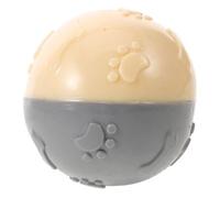 HEMOTON Balle à Mâcher Résistante pour Chien Interactif Caoutchouc Durable Nettoie Dents du Chiot Ennui pour Grands Chiens Balle Sonore pour Entraînement et Jeu