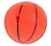 HEMOTON Ballon Sauteur 12 Cm PVC Orange Noir et Blanc, Balle Tapée Éducative pour Garçon et Filles, Extérieur Léger pour Coordination Main-Pied et Jeux de Plein Air