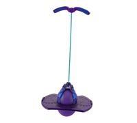 HEMOTON Ballon Sauteur avec Poignée Violet de Sport Amusant pour Garçon et Filles Balle Rebondissante avec Corde Élastique et Pompe à Air Accessoire Extérieur pour Couleur Aléatoire