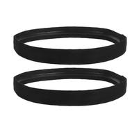 HEMOTON Bandeau Élastique de Sport Antidérapant en Tissu Absorbant, Lot de 2 Pièces, Taille Unique, Bandeaux Unisexes pour Yoga, Course à Pied et Musculation, Accessoires Fitness pour Hommes et Femmes