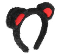 HEMOTON Bandeau Oreilles Ours Doux pour Femmes et Adolescentes Accessoire Costume Fête à Thème Ours Serre-tête Oreilles Cousues Confortable pour Cosplay et Événements