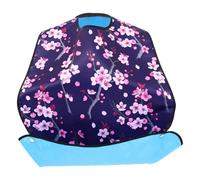 HEMOTON Bavoir Facile à Nettoyer Personnes Âgées Imperméable pour Polyester Réutilisable Bretelles Adhésives Protège-vêtements pour Repas des Seniors