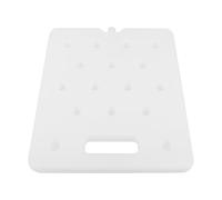 HEMOTON Bloc Réfrigérant Grosse Capacité 1600g en Plastique Réutilisable pour Glacière Congélateur, Pack de Glace Longue Durée pour Transport sous Chaîne du Froid, Camping et Conservation