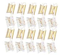 HEMOTON Boîte à Bonbons Coussin 50 Pcs Coffret Présent Mariage Rayé et Pois Papier Décoratif Cordelette Dorée et Étiquette pour Fête Prénatale Anniversaire et Emballage Gourmand