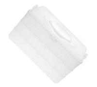 HEMOTON Boîte à Œufs Empilable en Plastique à 3 Niveaux avec Couvercle et Poignée, Support pour 72 Œufs, pour Réfrigérateur Cuisine Lors de Thanksgiving